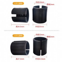 C-type open pipe clamp