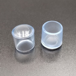 PVC transparent round foot covers