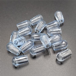 PVC transparent round foot covers